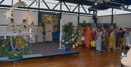 Sternsinger mit Ministranten