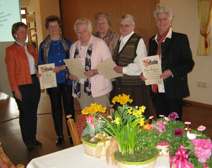 Ehrungen kfd 2011