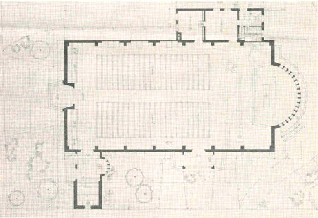 Kirchengrundriss St. Konrad