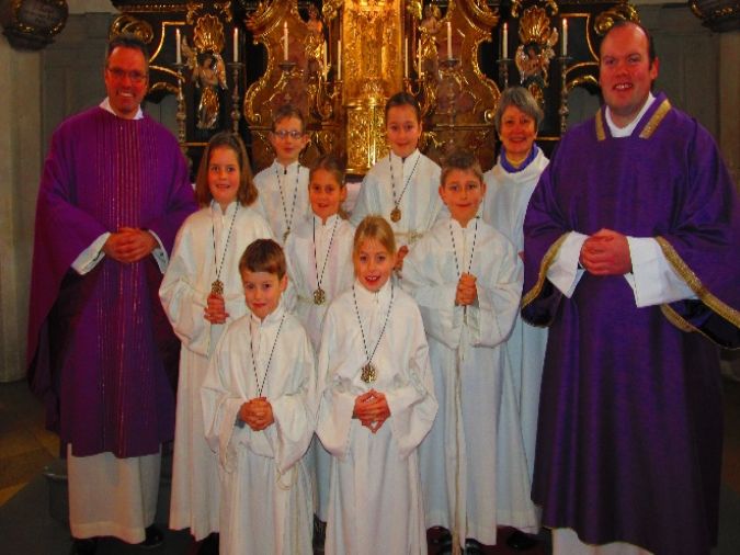 2012 Neue Ministranten Oberbergkirchen