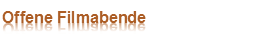 Überschrift filmabende
