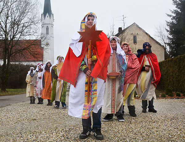 Sternsingeraktion 2013, St. Johannes Aspertsham