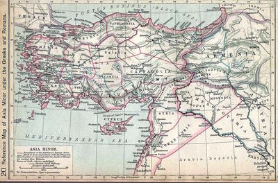 Karte Asia minor in der Antike (Quelle: Wikipedia