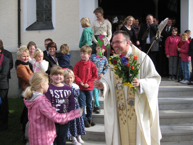 Abschied Pf. Janßen mit Kinder