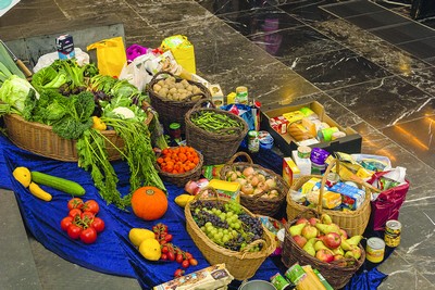 Foto Erntedank-Gaben