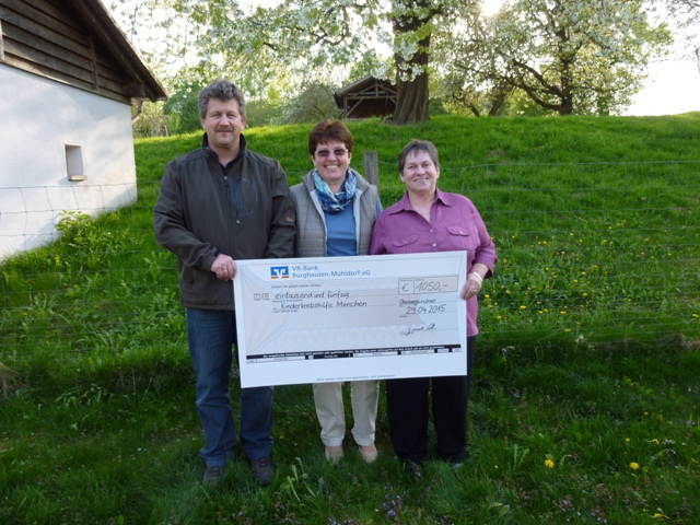 2015 Fastenessen in Oberbergkirchen mit Spendenübergabe