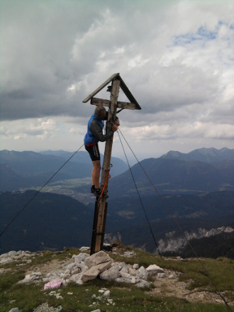 Reparatur Fraunalplkreuz