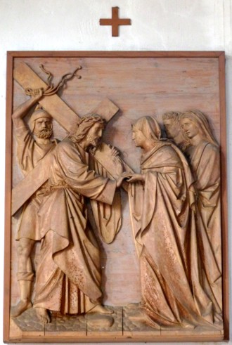 4. Station - Jesus begegnet seiner Mutter, Maria Pfarrkirche Palling