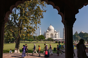 Taj Mahal in Agra