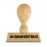 Stempel in Bearbeitung