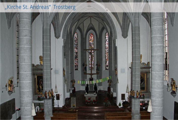 Slider St. Andreas Kirche Altarraum
