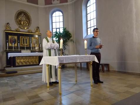 Messe en francais à Augsburg