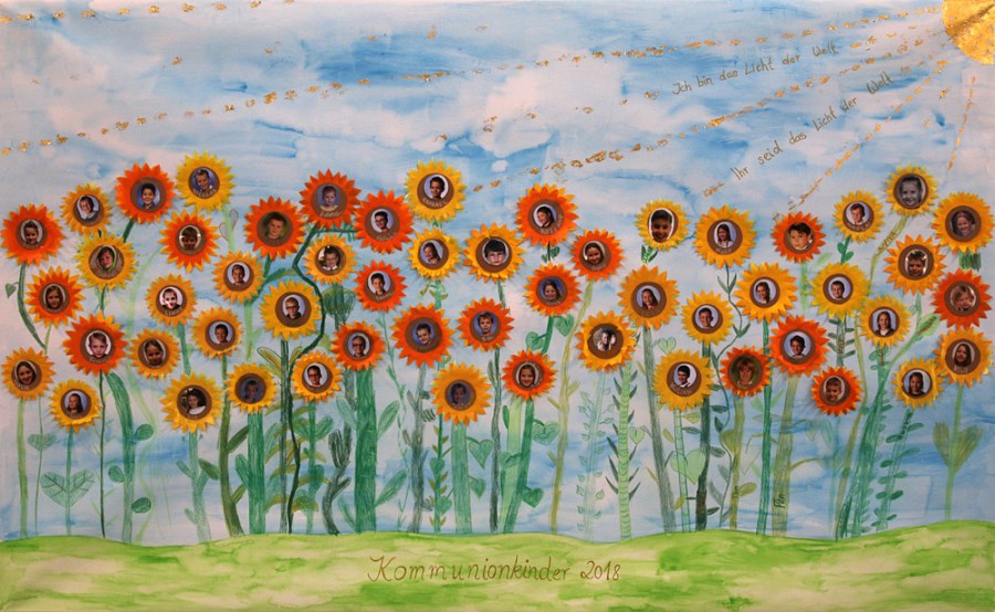 Mottoplakat Erstkommunion 2018