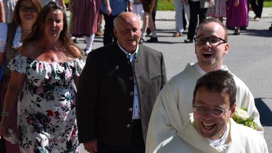 Primiz Markus Nappert und Dr. Wolfgang Lehner