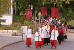 Ankunft der Oberlinharter Wallfahrer