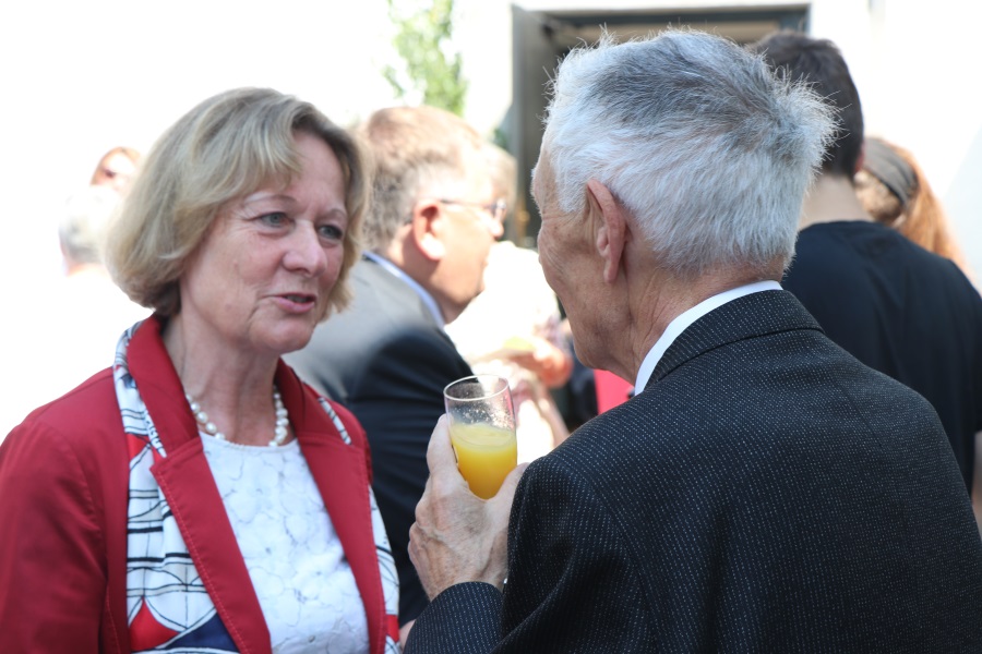 mit Bürgermeisterin