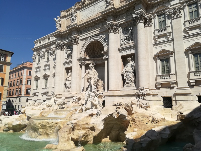 Miniwallfahrt Rom Trevibrunnen