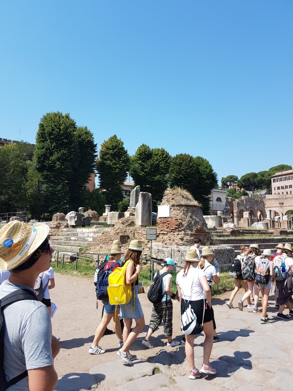 Miniwallfahrt Rom Forum Romanum