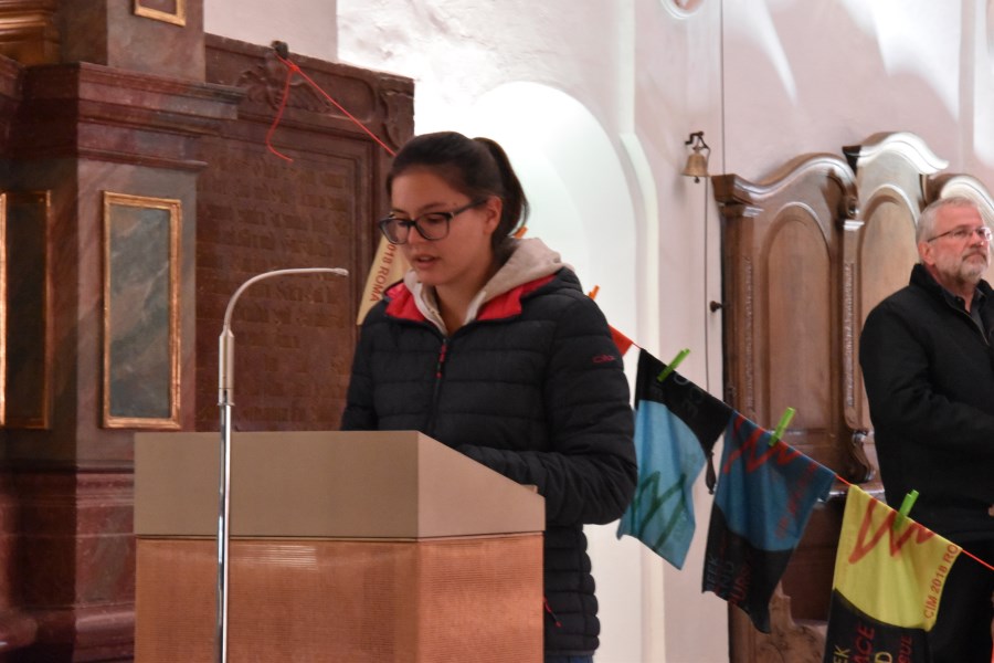 Segensgebet von Papst Franziskus bei der Audienz im Rom