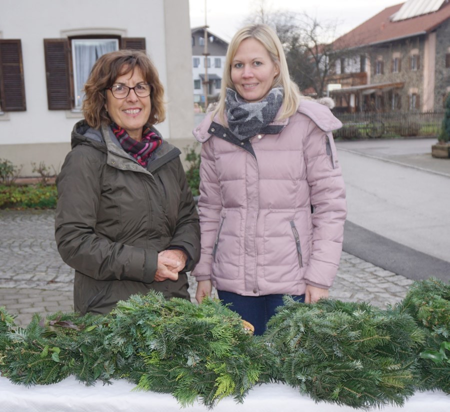 Adventskranzverkauf