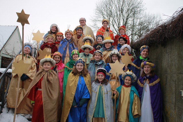 Sternsinger 2019 Gruppe
