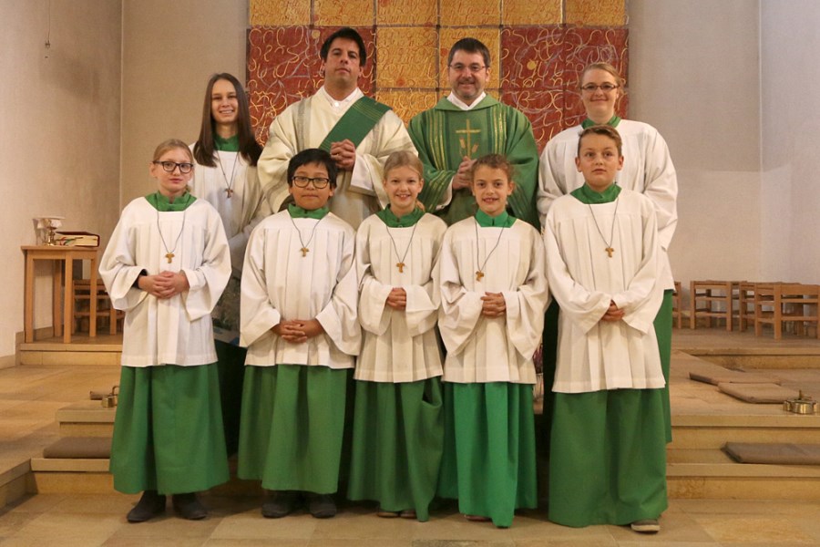 Einführung Ministranten 2017