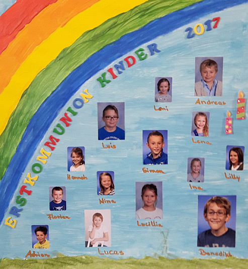Vorstellung Erstkommunion Dornach 2017