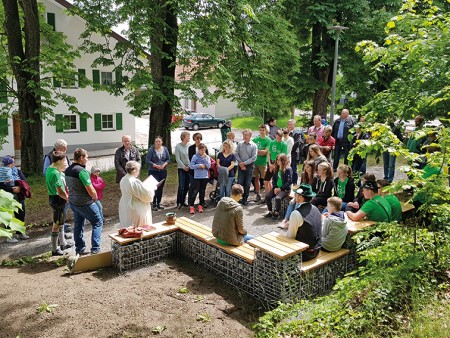 Einweihungsfeier durch Maria Gleißl
