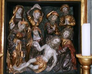 Beweinung und Grablegung Christi