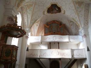 Empore und Orgelbühne Hirnsberg