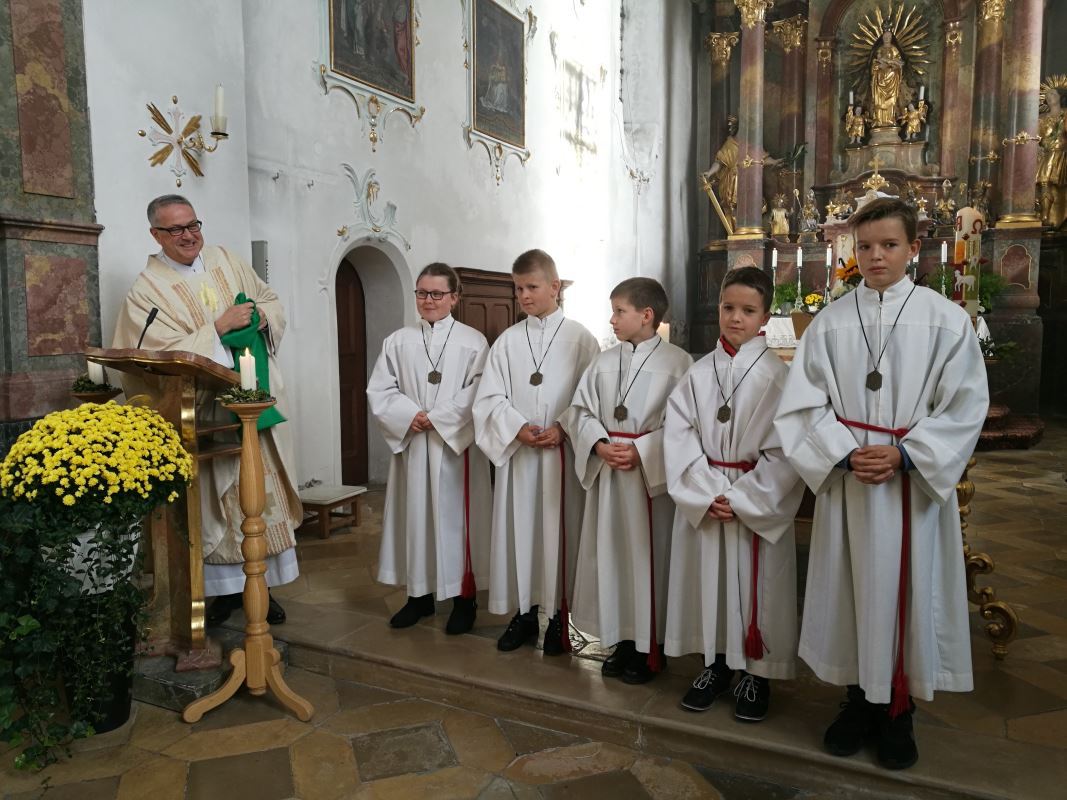 Neue Ministranten Beuerberg 2019