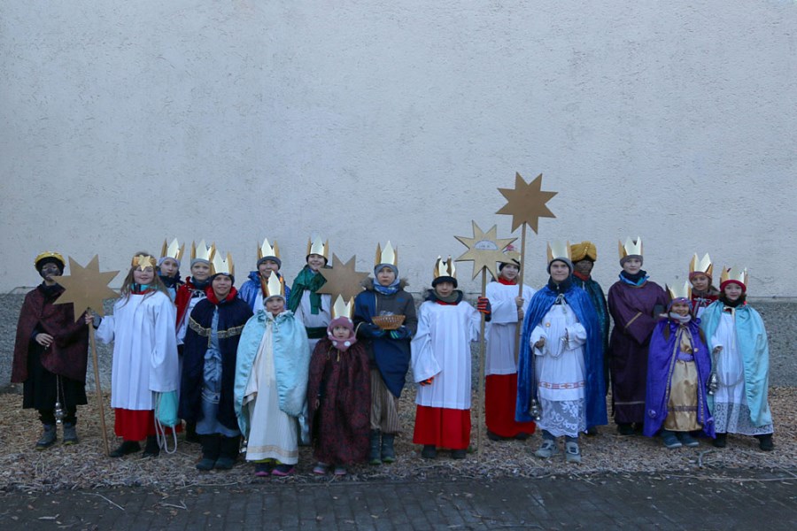 Sternsinger 2020 Gruppen Montag