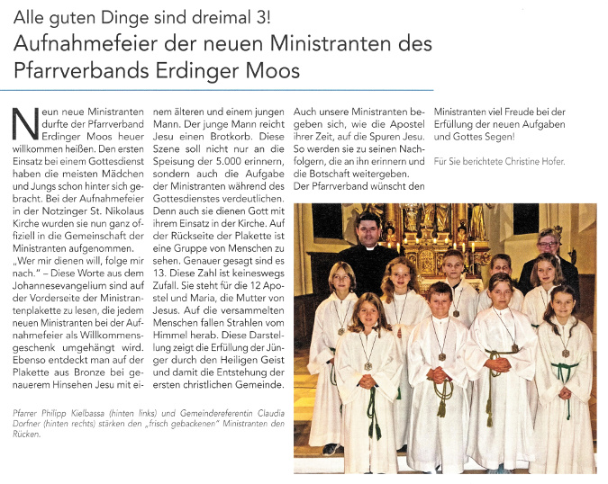 2019-10-11_Pressebericht_Aufnahme_neue_Minis_PV_Oberdinger_Kurier_03