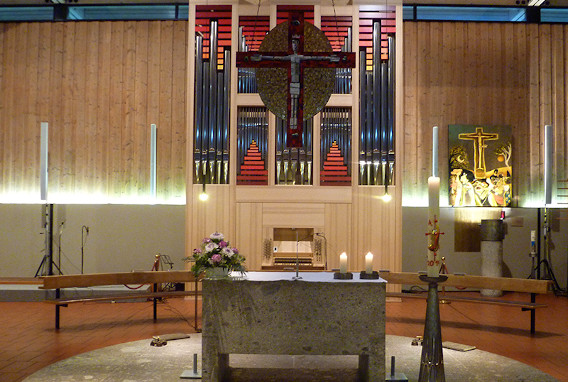 Wiederkunft Christi Altarraum