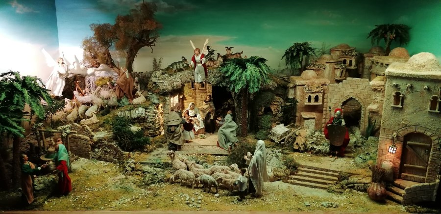 Jahreskrippe - Jesus Geburt