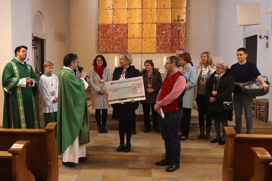 Spendenübergabe Aschheimer Advent 2019