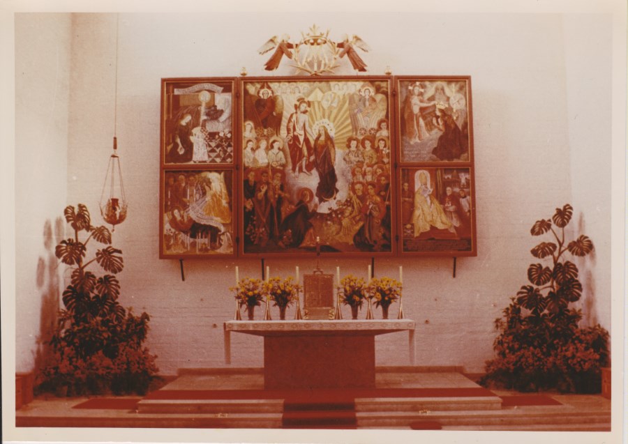 1954 01 31 Altarbildweihe offen