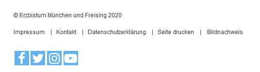 Bildserie zum thema Fußzeile im incca-CMS. (4)