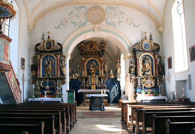 St. Johannes Innenansicht