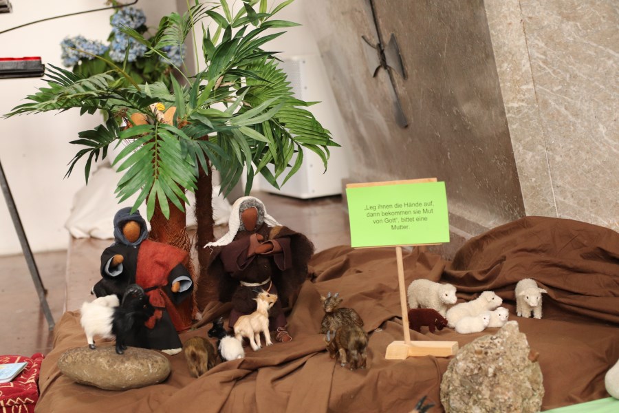 Jesus segnet die Kinder