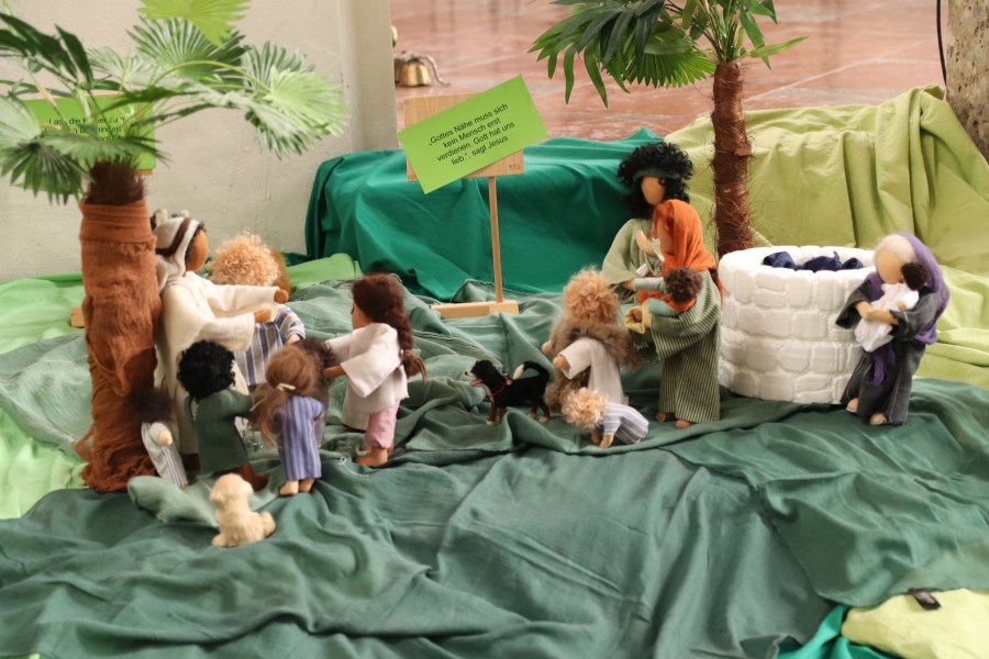 Jesus segnet die Kinder