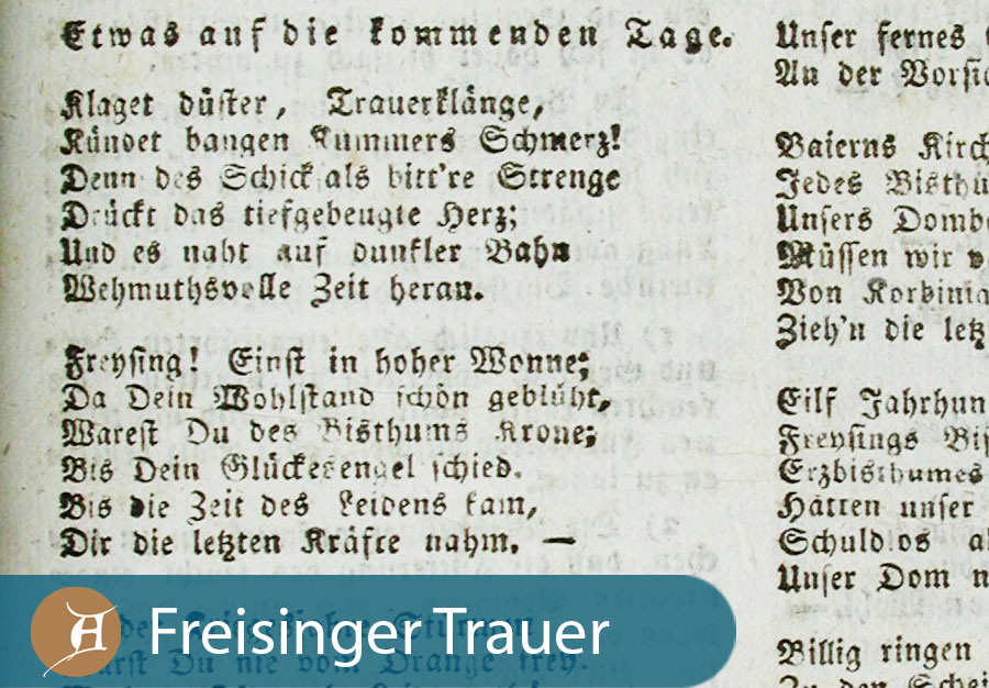 Grafik Freisinger Trauer
