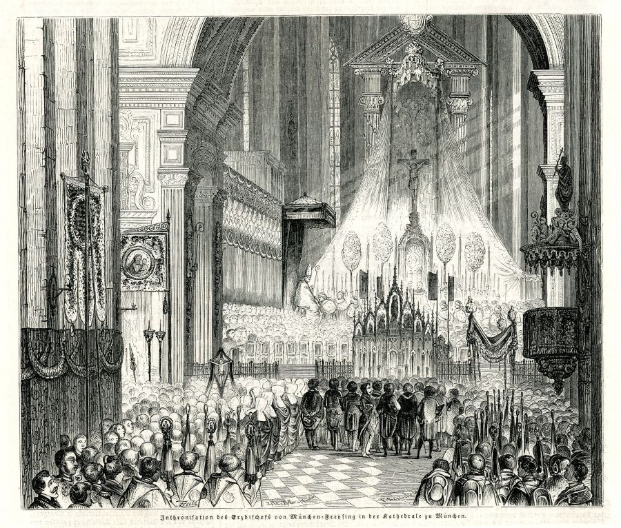 Holzstich von Franz von Seitz, 1847