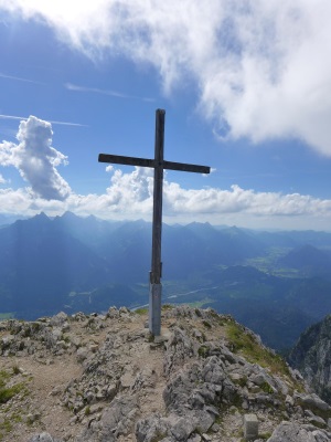 Gipfelkreuz Säuling