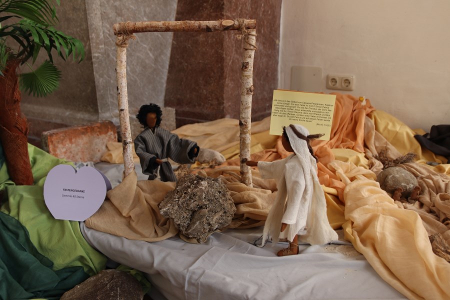 Petrus! Auf diesem Fels will ich meine Kirche bauen