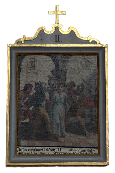 Kreuzweg Station 2 Oberfeldkirchen