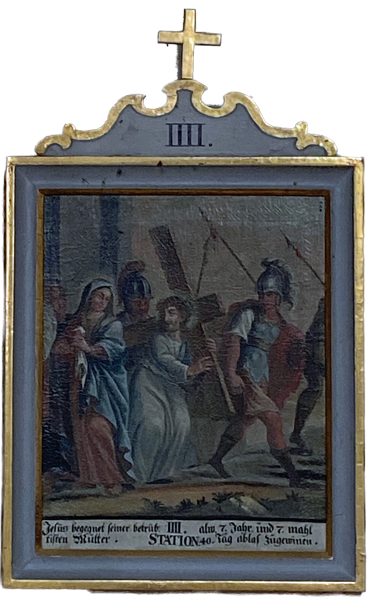 Kreuzweg Station 4 Oberfeldkirchen