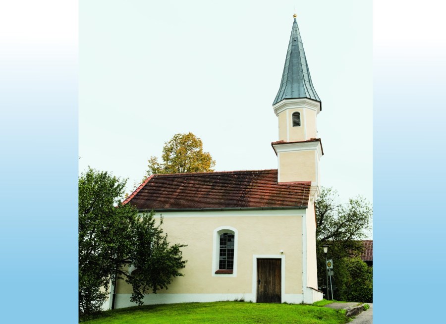 Außenansicht der Nebenkirche Sindlhausen