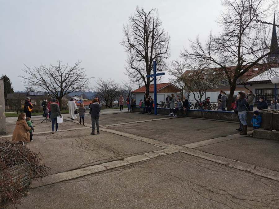 Eindrücke vom Kinderkreuzweg