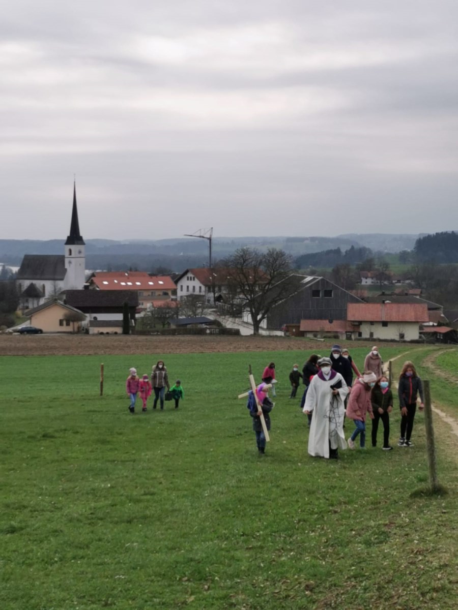 Eindrücke vom Kinderkreuzweg